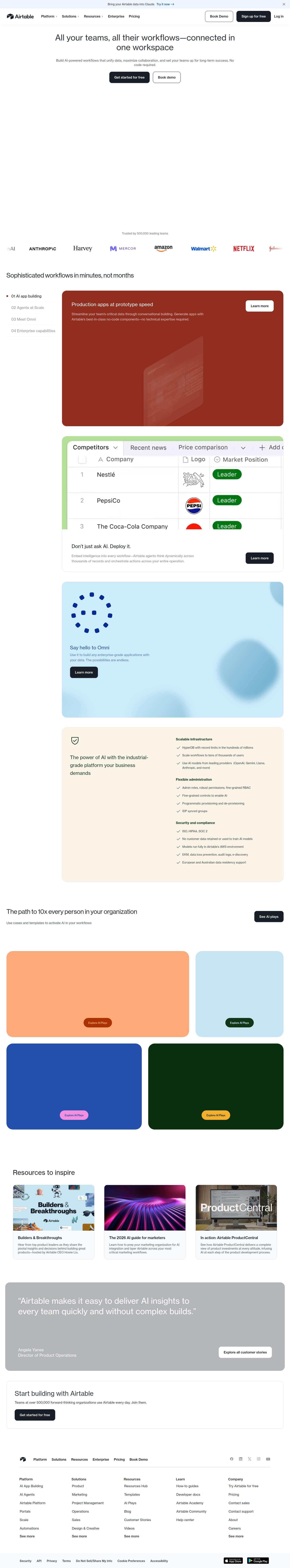 airtable.com website preview