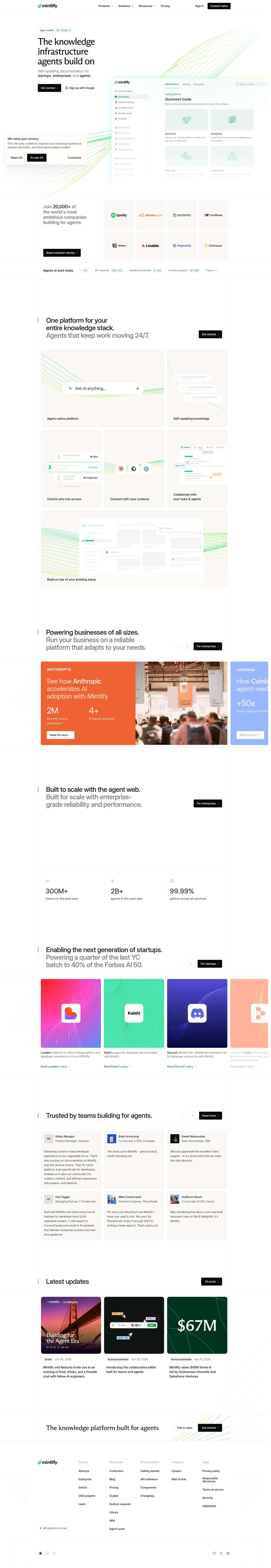 mintlify.com website preview